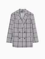 Linen Check Blazer